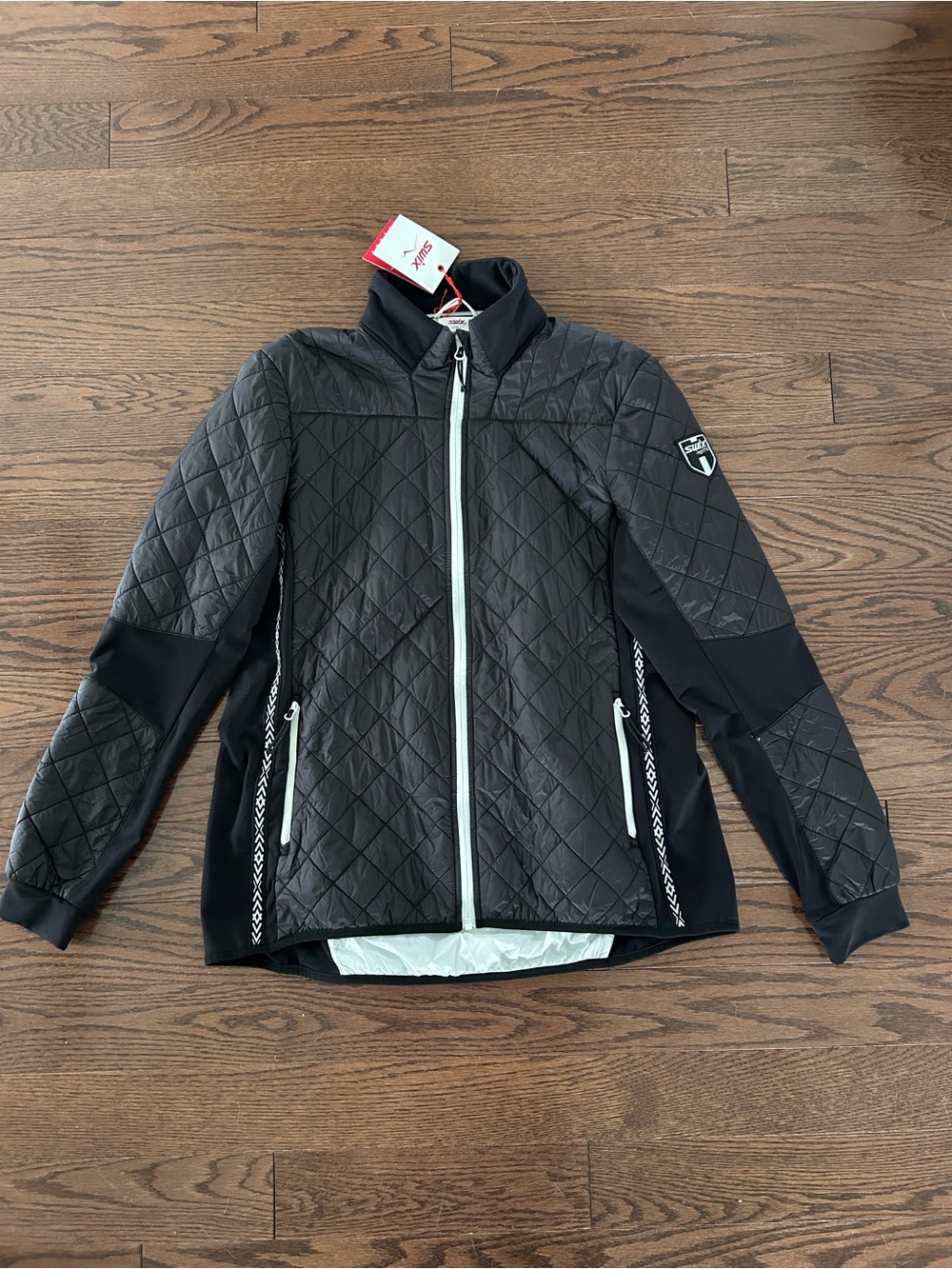 SWIX - Women's Black Quilted Full-Zip Jacket